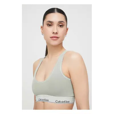 Podprsenka Calvin Klein Underwear zelená barva