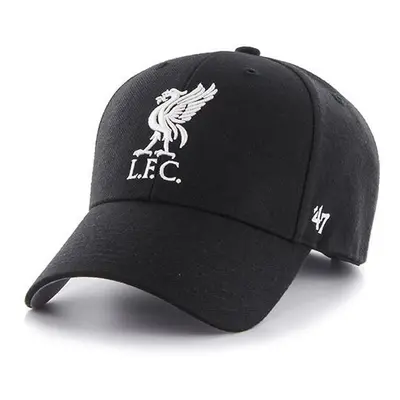 Čepice 47brand EPL Liverpool černá barva, s aplikací