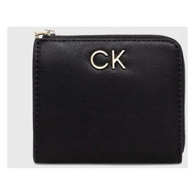 Peněženka Calvin Klein černá barva, K60K610781