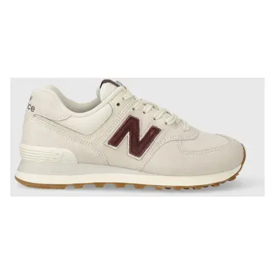 Sneakers boty New Balance U574NOW šedá barva