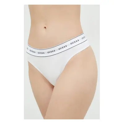 Tanga Guess CARRIE bílá barva, O97E04 KBBU1