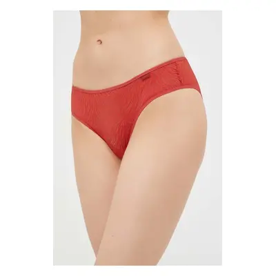 Kalhotky Calvin Klein Underwear červená barva, 000QF6879E