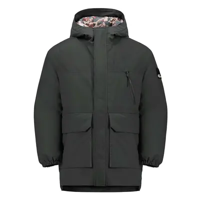 Dětská bunda Jack Wolfskin TEEN 2L INS černá barva