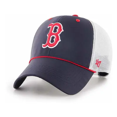 Kšiltovka 47brand MLB Boston Red Sox tmavomodrá barva, s aplikací