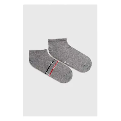 Ponožky Tommy Hilfiger 2-pack pánské, béžová barva, 701222188