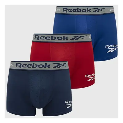 Boxerky Reebok pánské, tmavomodrá barva