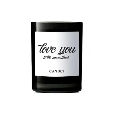 Candly - Vonná sójová svíčka Love you to the moon and back 250 g