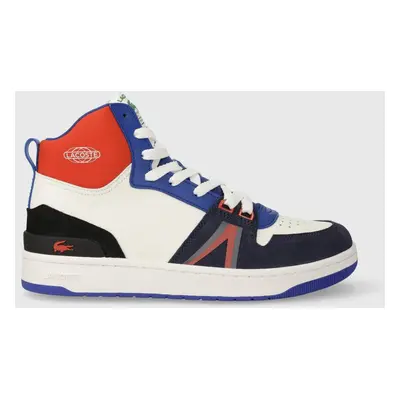 Kožené sneakers boty Lacoste L001 Leather Colorblock High-Top 45SMA0027