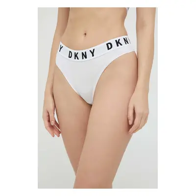 Tanga Dkny bílá barva, DK4529