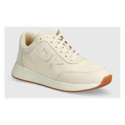 Sneakers boty Dkny Oaks béžová barva, K1472129