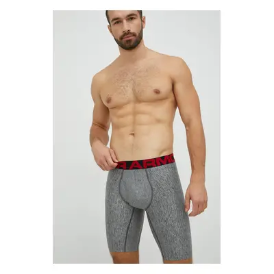 Boxerky Under Armour 2-pack pánské, šedá barva