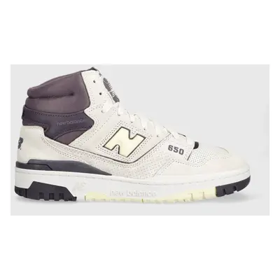 Sneakers boty New Balance BB650RVP bílá barva