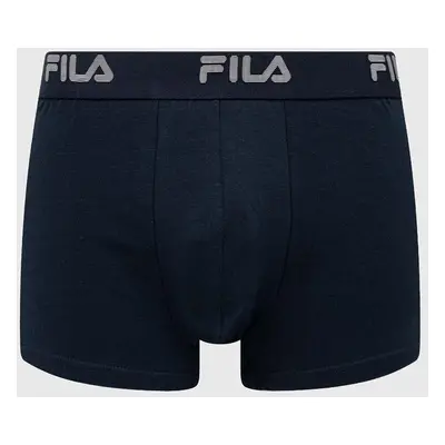 Boxerky Fila pánské, tmavomodrá barva