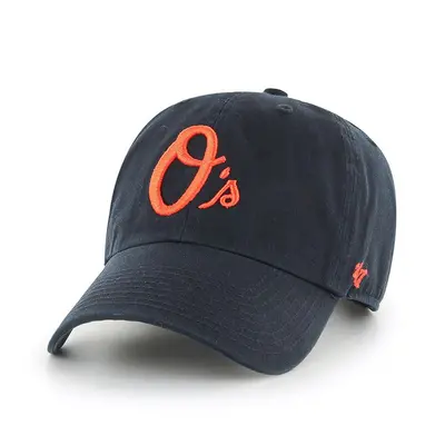 Čepice 47brand Baltimore Orioles černá barva, s aplikací