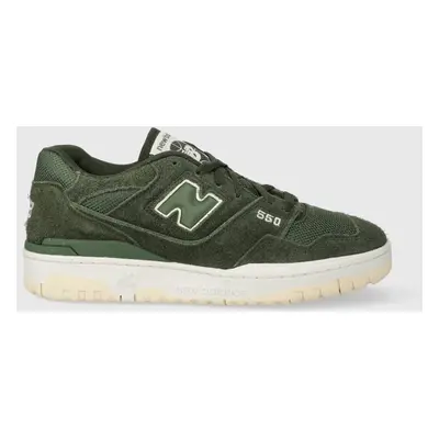 Sneakers boty New Balance BB550PHB zelená barva