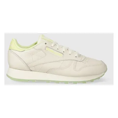 Kožené sneakers boty Reebok Classic CLASSIC LEATHER bílá barva