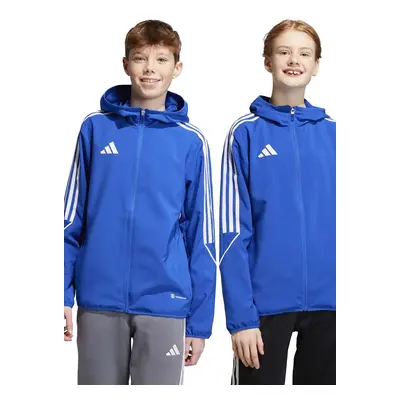 Dětská mikina adidas Performance TIRO23 L WB Y s kapucí, hladká