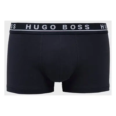 Boxerky Boss (3-pack) pánské, tmavomodrá barva, 50325403