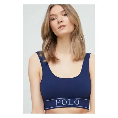 Podprsenka Polo Ralph Lauren tmavomodrá barva, 4P3006