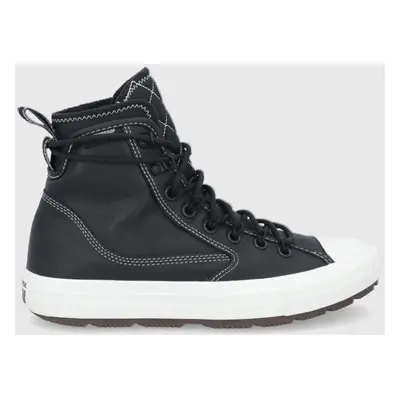 Kožené kecky Converse Chuck Taylor All Star Terrain černá barva, C168863