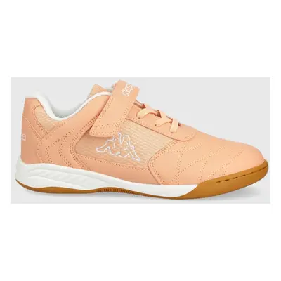 Dětské sneakers boty Kappa oranžová barva