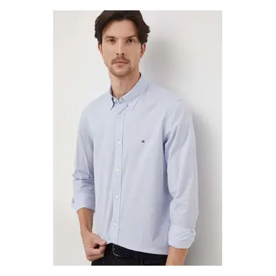 Košile Tommy Hilfiger slim, s límečkem button-down, MW0MW33762