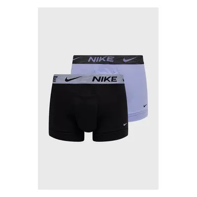 Boxerky Nike pánské, fialová barva