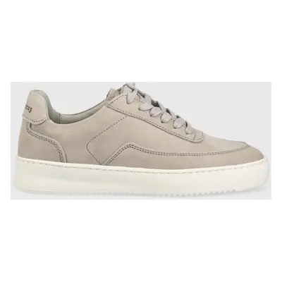 Vlněné tenisky Filling Pieces Mondo 2.0 Ripple Nubuck šedá barva, 39922841878