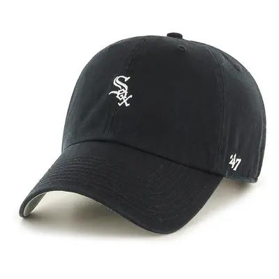 Čepice 47brand Chicago White Sox černá barva, s aplikací