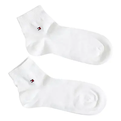 Ponožky Tommy Hilfiger 2-pack pánské, bílá barva, 342025001