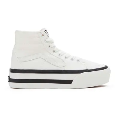 Kecky Vans SK8-Hi Tapered Stackform dámské, bílá barva, VN000CN5YB21