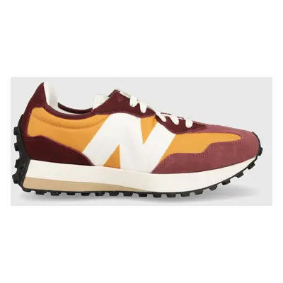 Sneakers boty New Balance MS327OA vínová barva, MS327OA-7OA