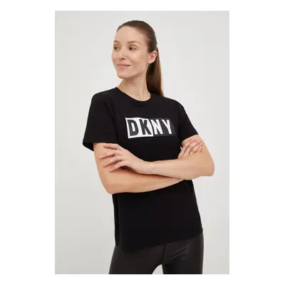 Tričko Dkny černá barva, DP2T5894