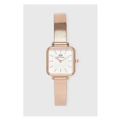 Hodinky Daniel Wellington Quadro Studio růžová barva