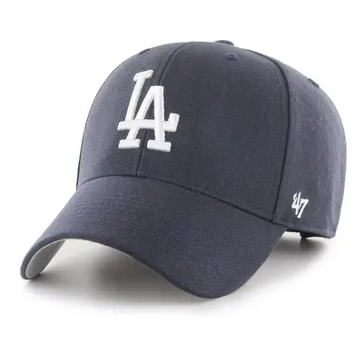 Čepice 47brand MLB Los Angeles Dodgers tmavomodrá barva, s aplikací