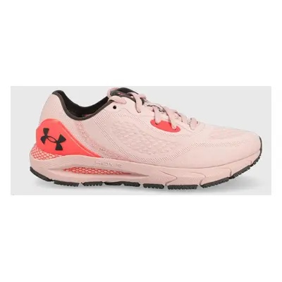 Běžecké boty Under Armour UA W HOVR Sonic 5 růžová barva, 3024906-600