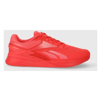 Tréninkové boty Reebok Nano X3 červená barva