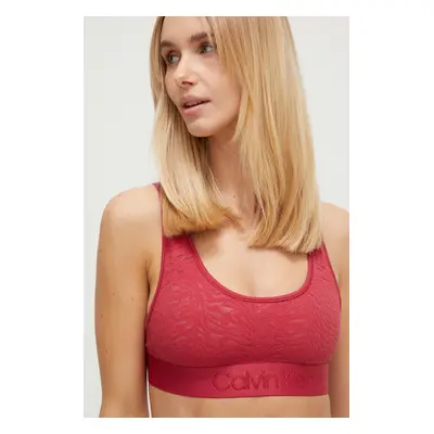 Podprsenka Calvin Klein Underwear růžová barva, 000QF7340E