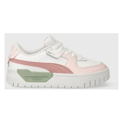 Dětské sneakers boty Puma Cali Dream Pastel Jr bílá barva