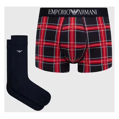 Boxerky a ponožky Emporio Armani Underwear pánské