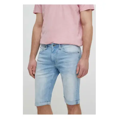 Džínové šortky Pepe Jeans STRAIGHT SHORT pánské, PM801081MN6