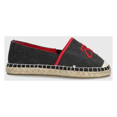 Espadrilky Big Star černá barva