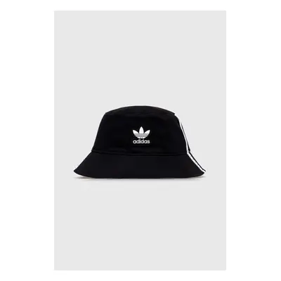 Bavlněná čepice adidas Originals černá barva