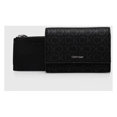 Peněženka Calvin Klein černá barva, K60K611775