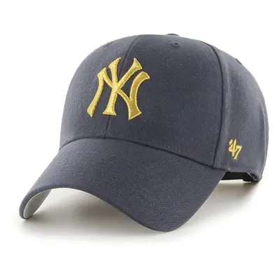 Čepice 47brand MLB New York Yankees tmavomodrá barva, s aplikací