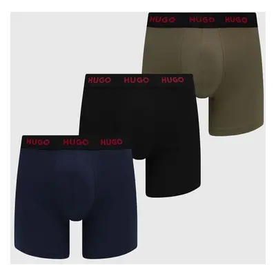 Boxerky HUGO 3-pack pánské, 50492348