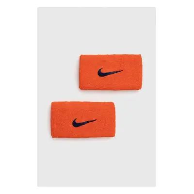 Náramky Nike 2-pack oranžová barva