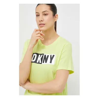 Tričko Dkny zelená barva, DP2T5894