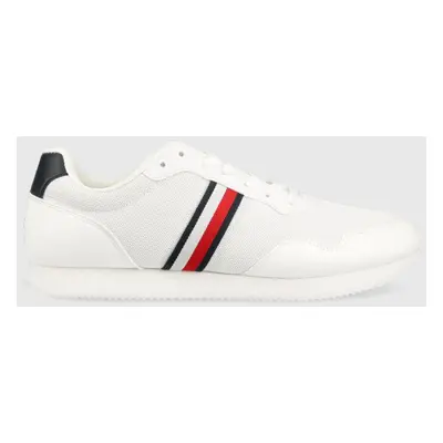 Sneakers boty Tommy Hilfiger CORE LO RUNNER bílá barva, FM0FM04504