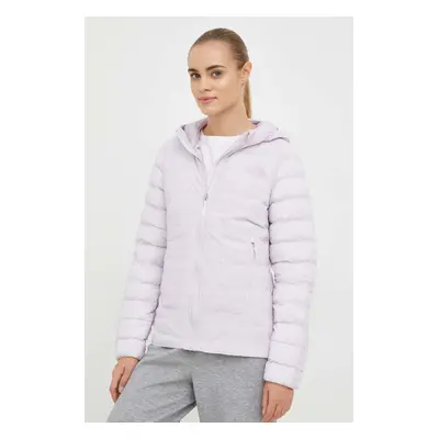 Sportovní bunda The North Face Thermoball 50/50 fialová barva